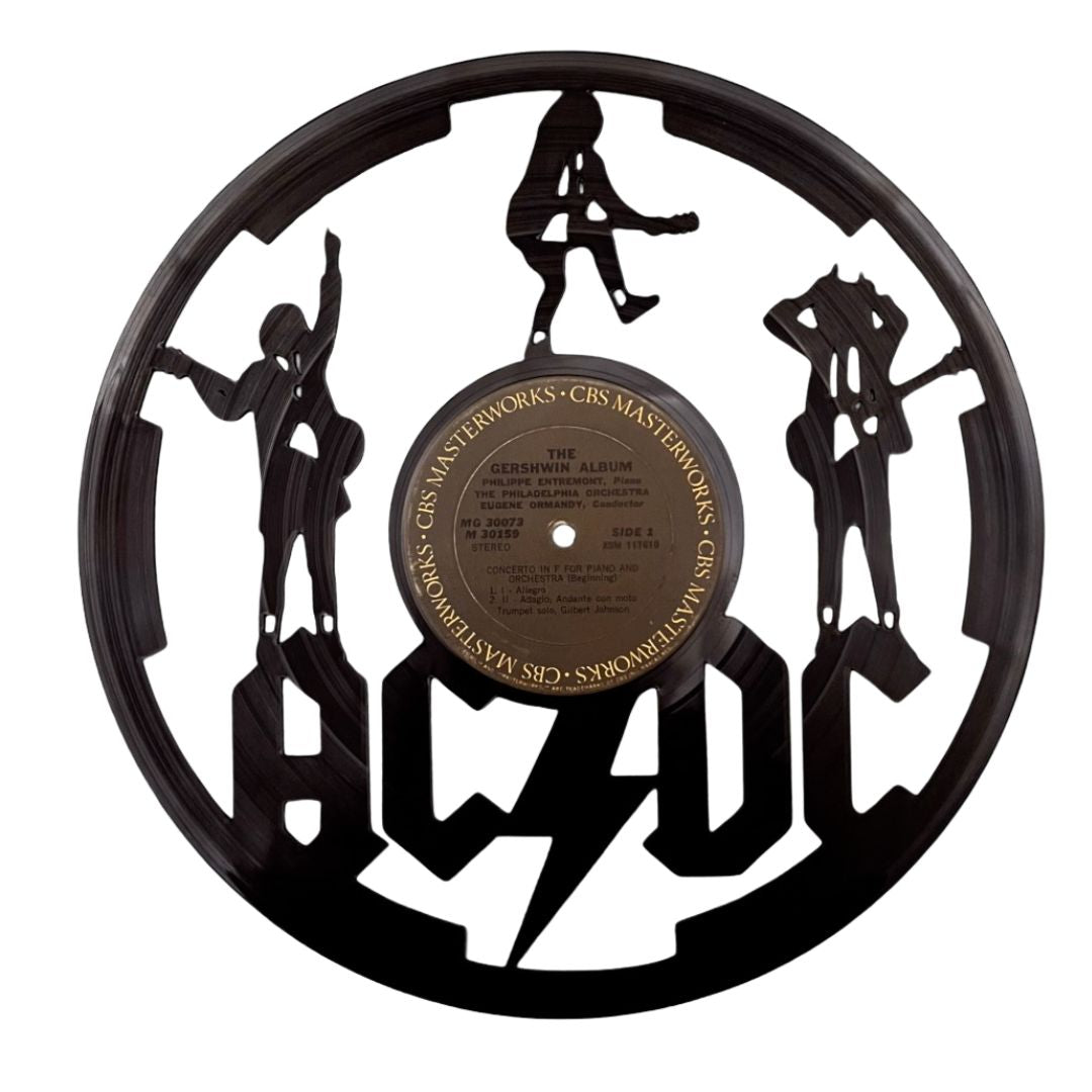 AC/DC - Laser Cut Vinyl Record Wall Art