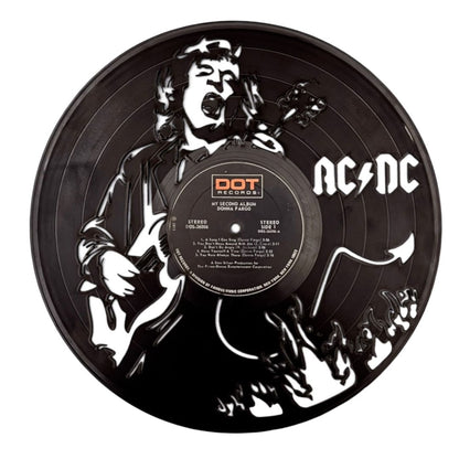 AC/DC - Laser Cut Vinyl Record Wall Art