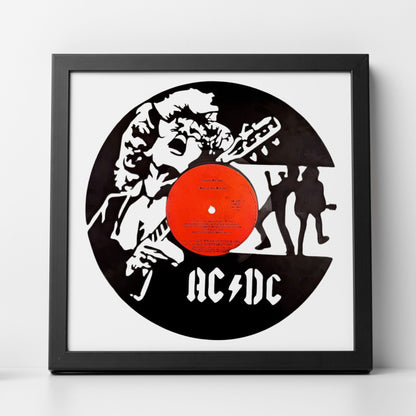 AC/DC - Laser Cut Vinyl Record Wall Art