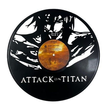 Attack on Titan - Laser Cut Vinyl Record Wall Art