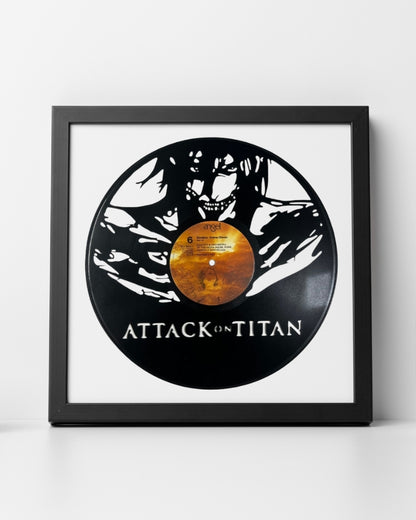 Attack on Titan - Laser Cut Vinyl Record Wall Art