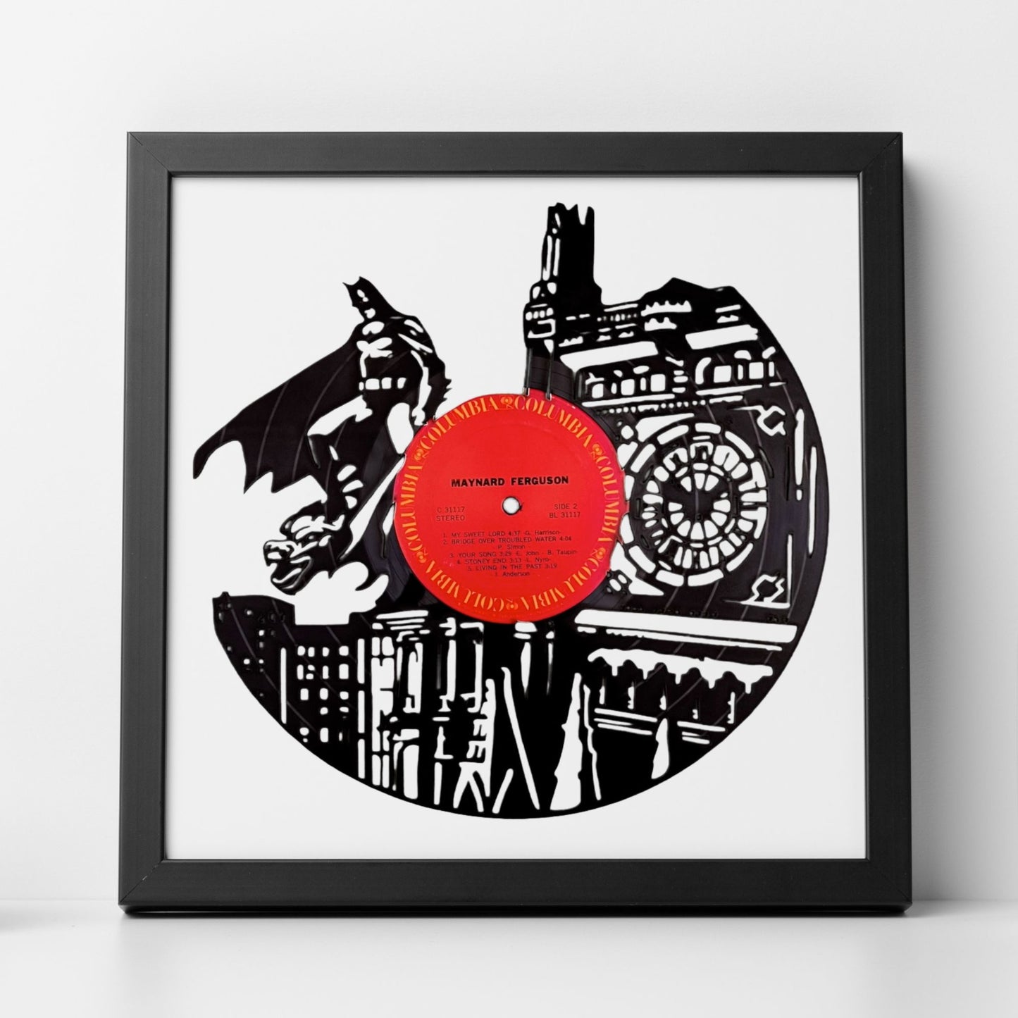 Batman - Laser Cut Vinyl Record Wall Art