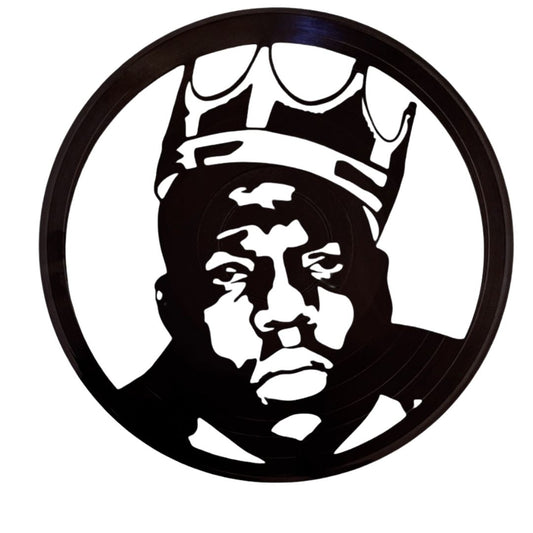 Biggie Smalls - Laser Cut Vinyl Record Wall Art