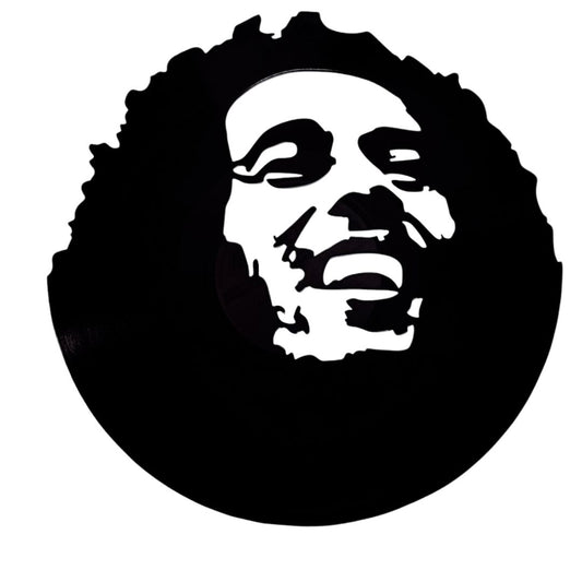 Bob Marley - Laser Cut Vinyl Record Wall Art