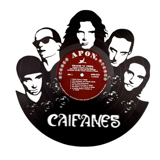 Caifanes - Laser Cut Vinyl Record Wall Art