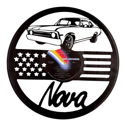 Chevy Nova - Laser Cut Vinyl Record Wall Art