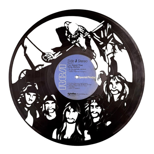 Iron Maiden - Laser Cut Vinyl Record Wall Art