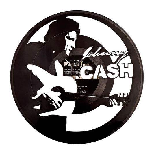 Johnny Cash - Laser Cut Vinyl Record Wall Art