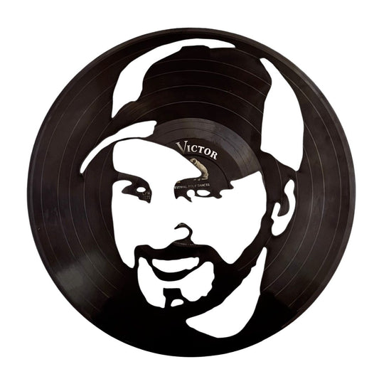 Luke Bryan - Laser Cut Vinyl Record Wall Art