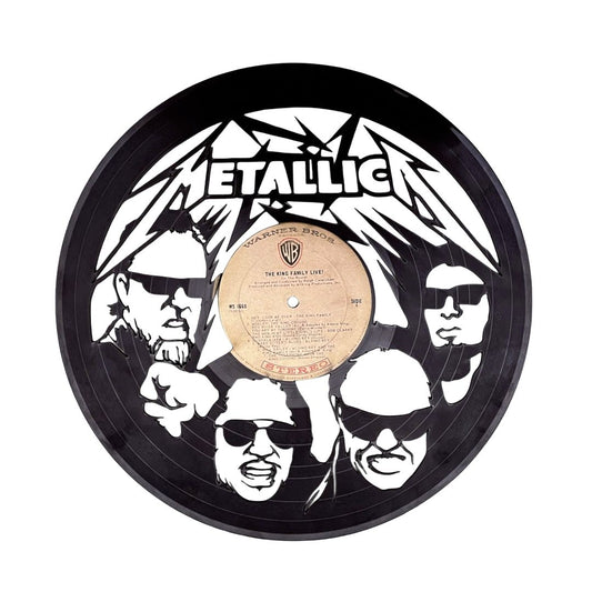 Metallica - Laser Cut Vinyl Record Wall Art