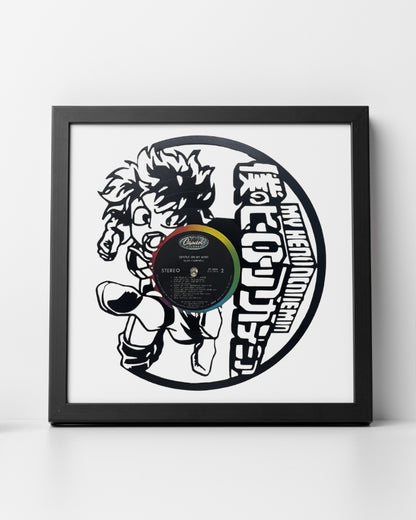 My Hero Academia - Laser Cut Vinyl Record Wall Art