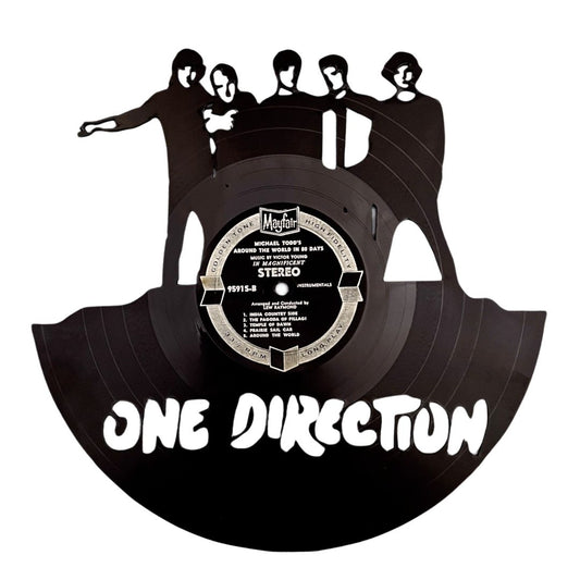 One Direction - Laser Cut Vinyl Record Wall Art