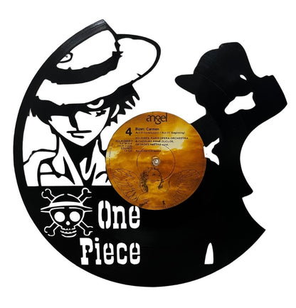 One Piece - Luffy - Laser Cut Vinyl Record Wall Art