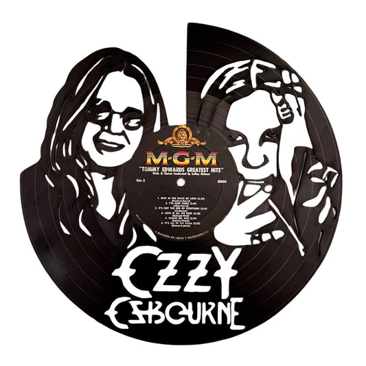 Ozzy Osbourne - Laser Cut Vinyl Record Wall Art