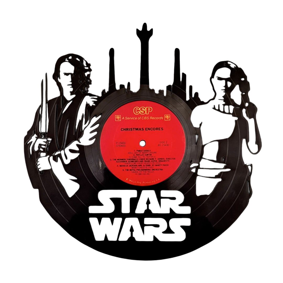 Star Wars - Laser Cut Vinyl Record Wall Art