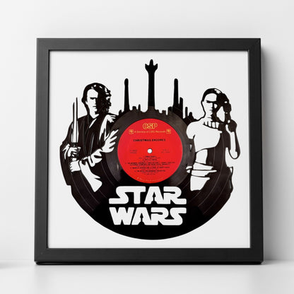 Star Wars - Laser Cut Vinyl Record Wall Art