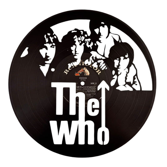 The Who - Carved Vinyl Record Wall Art