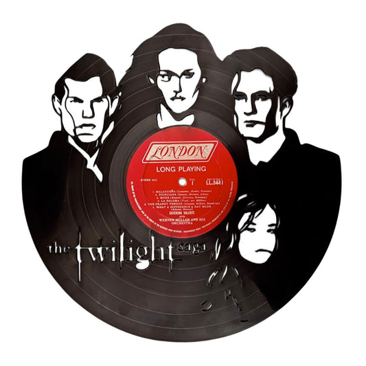 The Twilight Saga - Carved Vinyl Record Wall Art